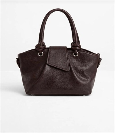 Rugan Çanta, Düğüm Detaylı Çanta, Parlak Çanta