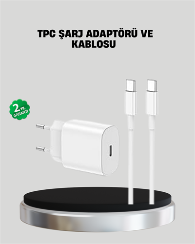 iOS Uyumlu 20W USB-C Hızlı Şarj Cihazı Telefon ve Tablet İçin