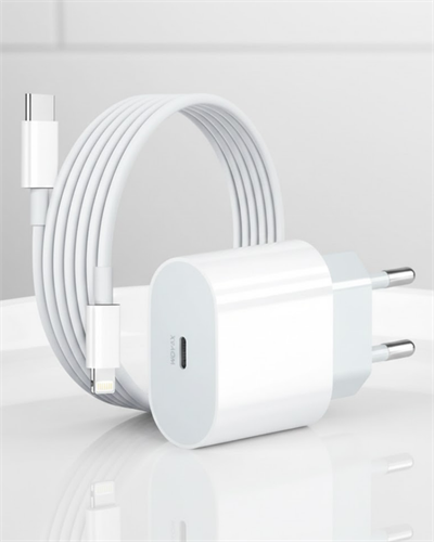 iPhone 12 11 XR XS X 8 Plus 7 20W PD Lightning Hızlı Şarj Adaptörü