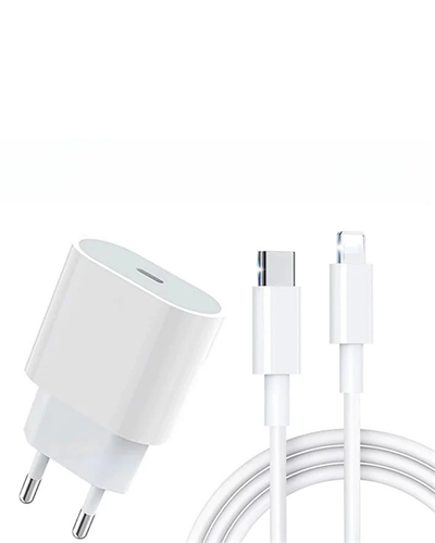 iPhone 13 12 11 XR XS X SE 2022 2020 20W Lightning Şarj Cihazı