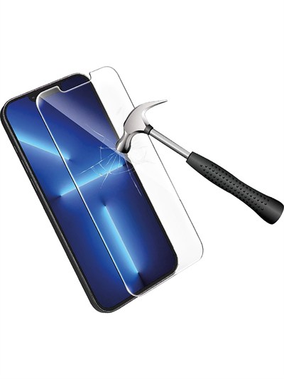 iPhone 14 PRO MAX Ekran Koruyucu Kırılmaz Cam Şeffaf Cam