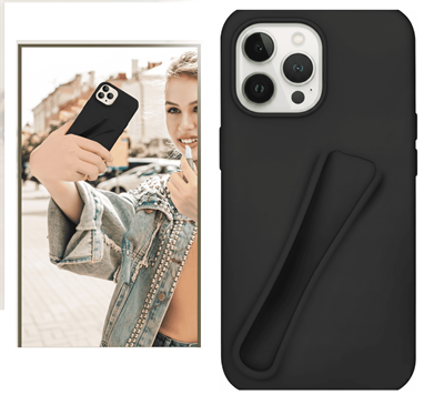 iPhone 16 Pro Max Lip Gloss Kılıf Siyah