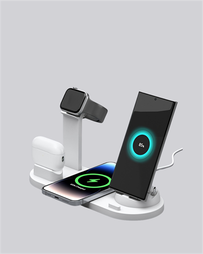 iPhone, Apple Watch ve AirPods ile Uyumlu 4ü 1 Arada Şarj Ünitesi – Tüm Apple Cihazları Tek Noktada