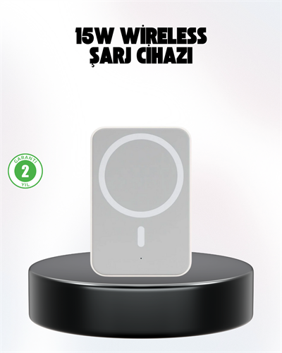 iPhone Serileri ile Uyumlu MagSafe Manyetik Araç Telefon Tutucu ve Şarj Cihazı