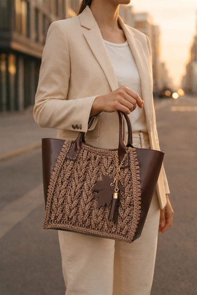 Masal kahverengi çanta  ⭐⭐⭐⭐⭐ (12)