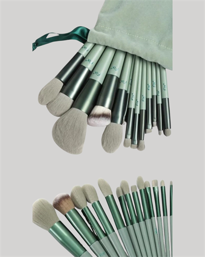 umuşak Kıllı Estetik Tasarımlı 13lü Makyaj Fırçası Seti Günlük ve Profesyonel Kullanım