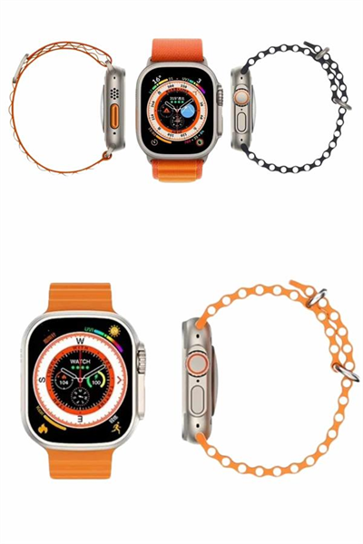 yeni nesil Akıllı Saat Android ve İOS Uyumlu 49 MM NFC Özelliği GPS Takibi