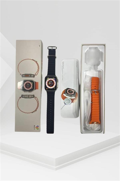 yeni nesil Akıllı Saat Android ve İOS Uyumlu 49 MM NFC Özelliği GPS Takibi