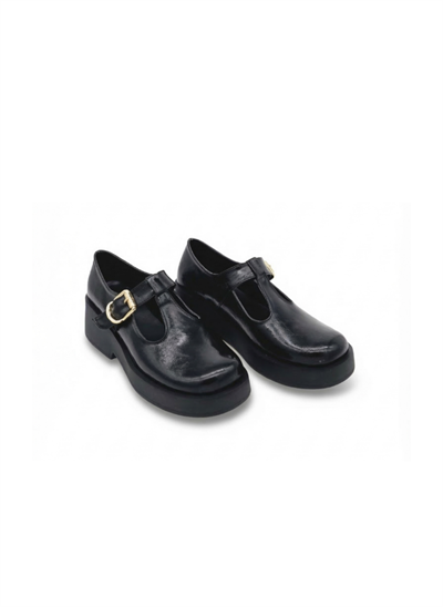 LUVESTA Glossy Black Mary Jane