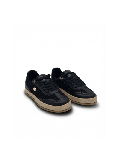 LUVESTA HASIR TABANLI GÜNLÜK SNEAKER SİYAH