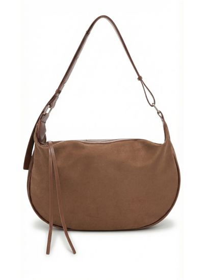 LUVESTA Luxe Suede Hobo Omuz Çantası
