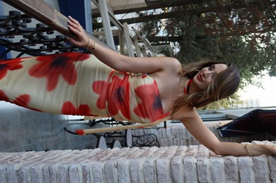 Biana Çiçek Desen İkili Takım 