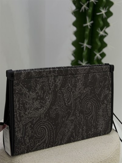 İthal Orj Marka Clutch Çanta Siyah