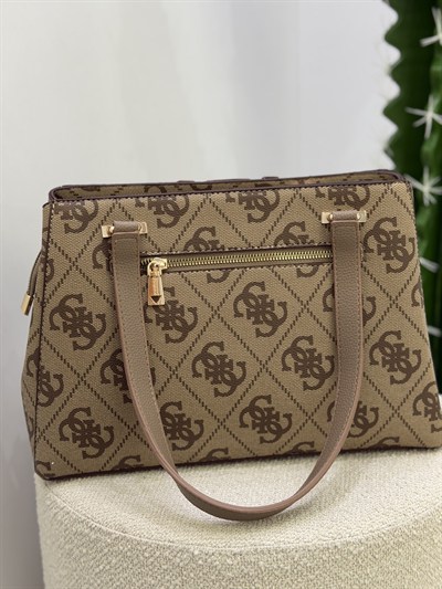 İthal Orj Marka Kol Çantası Bej