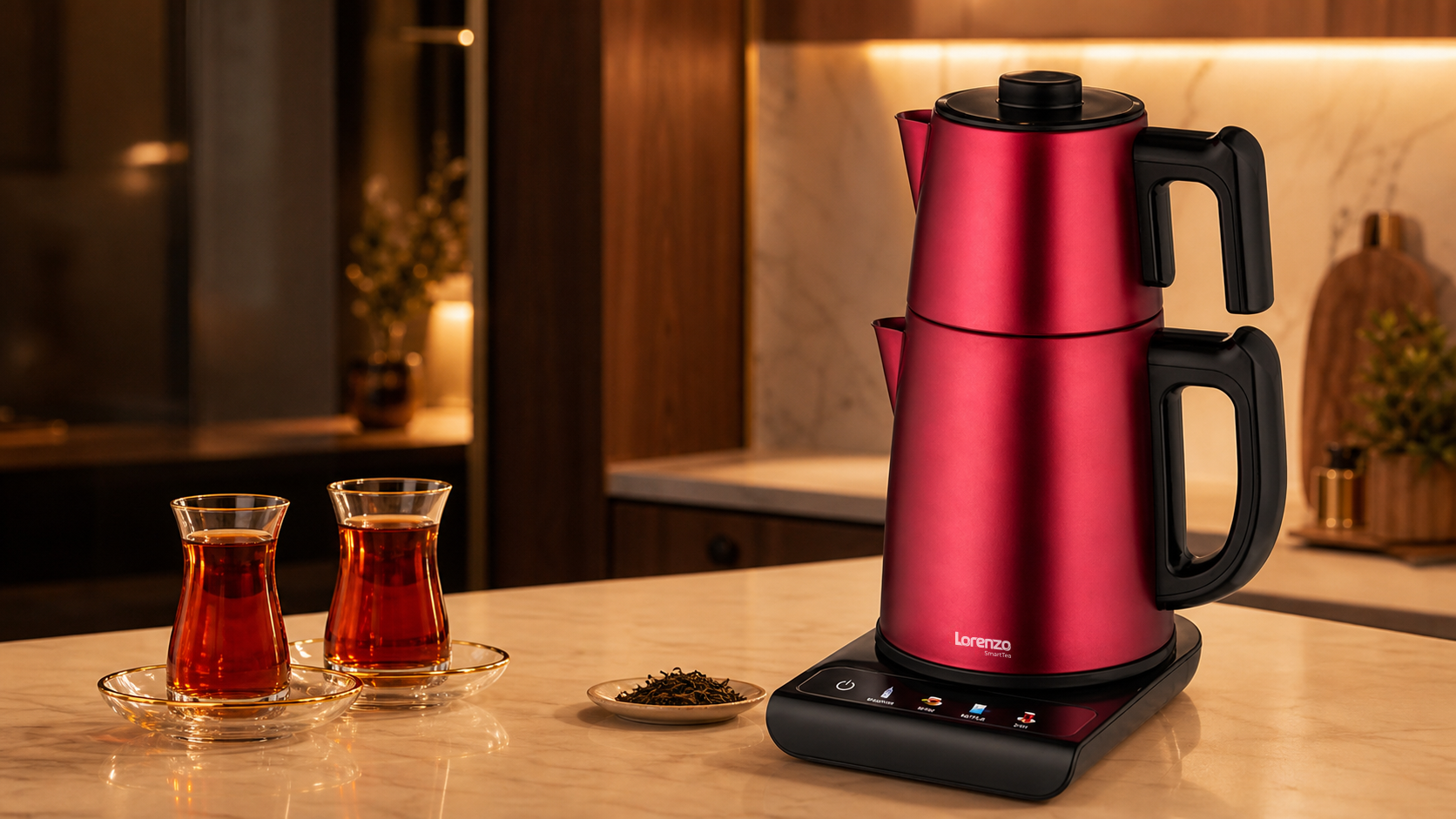 Lorenzo Smart Tea ile Türk çayı servisi