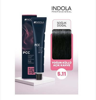 İNDOLA SAÇ BOYASI IND PCC 5.11  60 ML.