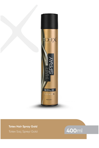 TOTEX SAÇ SPREYİ GOLD 400 ML.