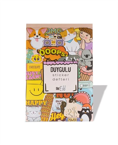 Duygulu Sticker Defter