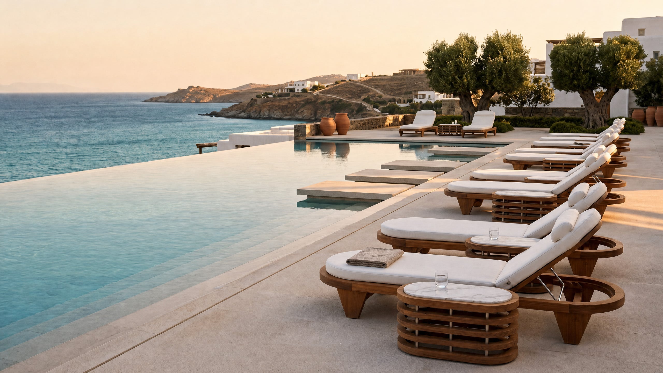 Hotel açık yaşam alanı