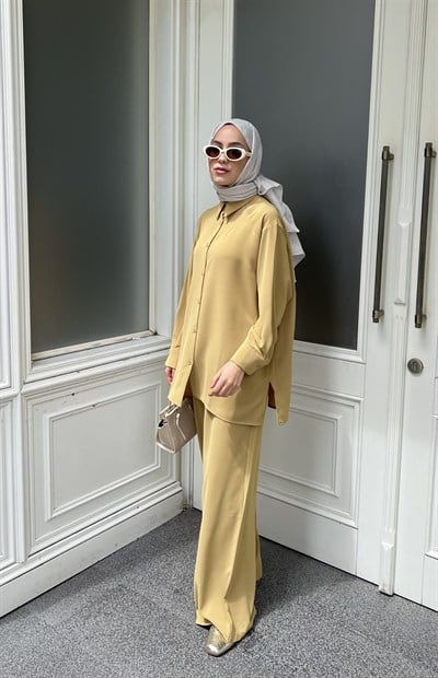 Casual Takım - Yağ Yeşili