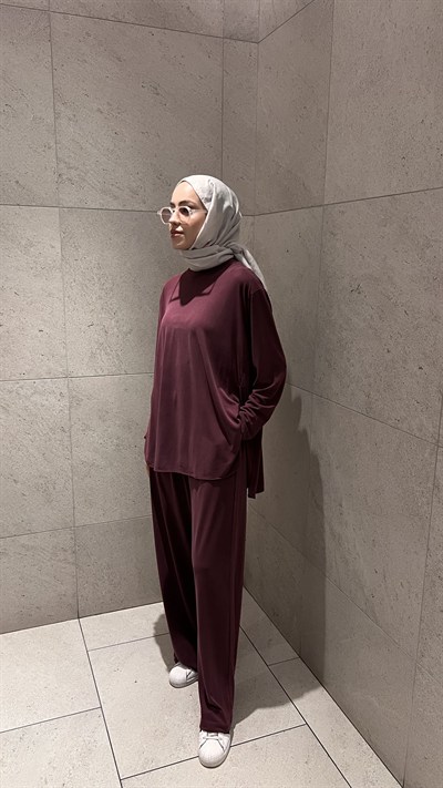 Oysh Eşofman Takımı - Bordo