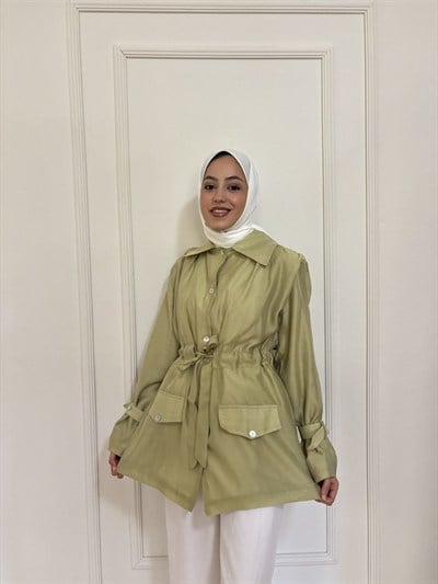 Tencel Ceket - Yeşil