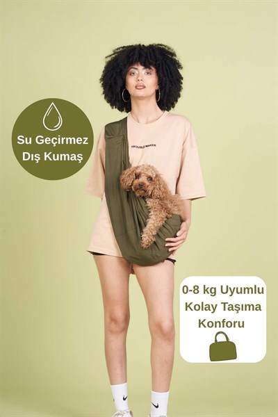 Salya Store - Ince Astarlı Kedi - Köpek Taşıma Çantası 5 Renk Seçeneği Ile ! - Anne Kucağı CNT-103