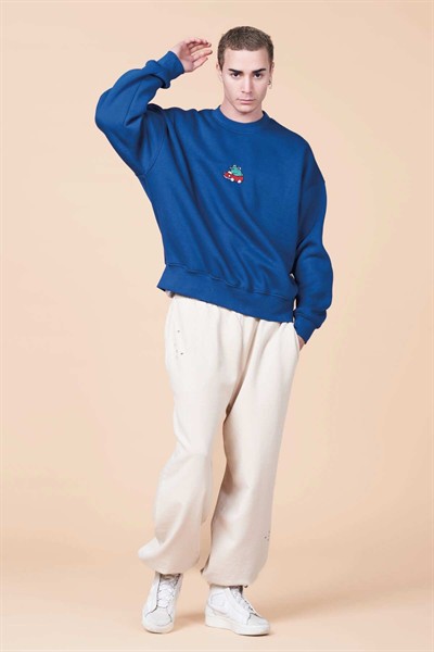 SpeedFrog Navy Sahip Sweatshirt