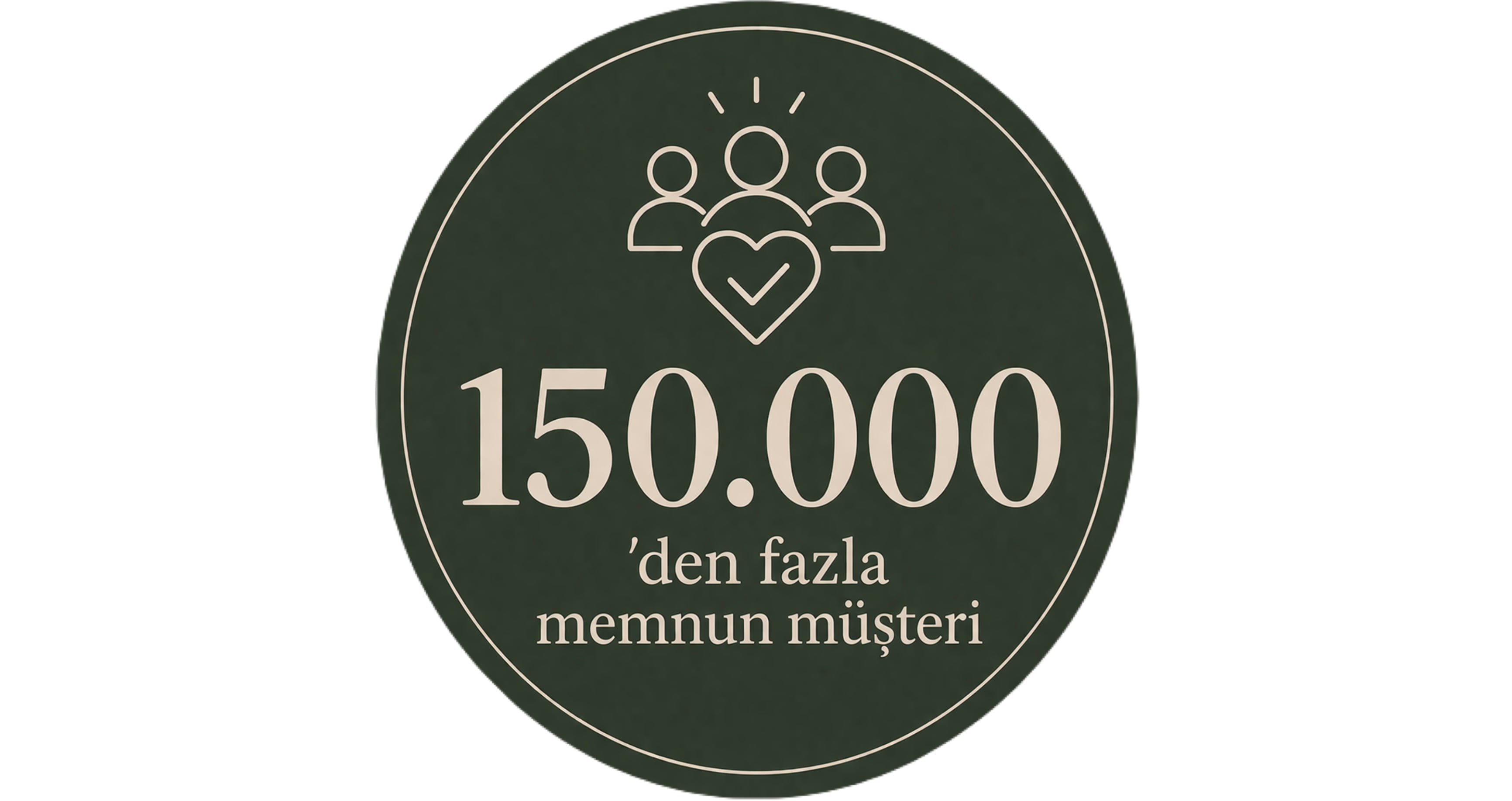 +150.000 Memnun Müşteri