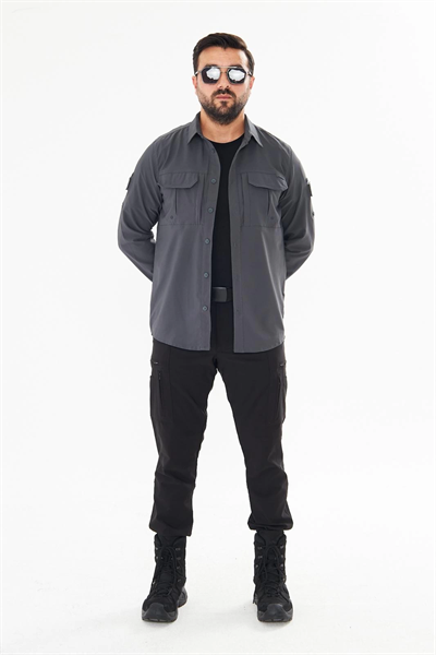 4lü Set Siyah-Antrasit Kombin