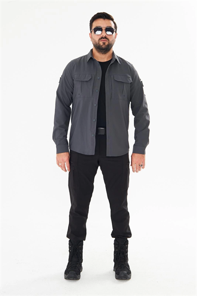 4lü Set Siyah-Antrasit Kombin