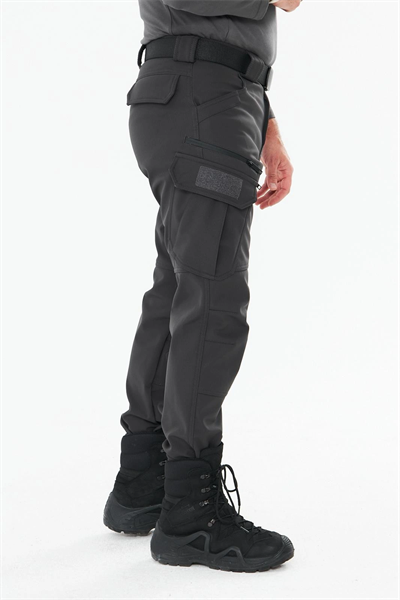 508 Kışlık Softshel İçi Polarlı Antrasit Pantolon