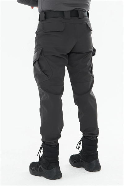 508 Kışlık Softshel İçi Polarlı Antrasit Pantolon