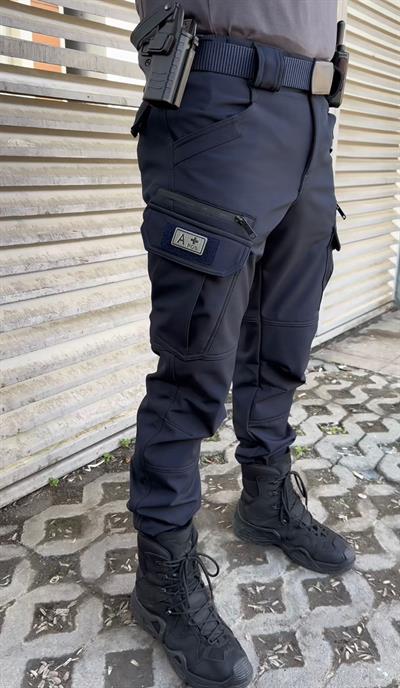 508 Kışlık Softshel İçi Polarlı Lacivert Pantolon