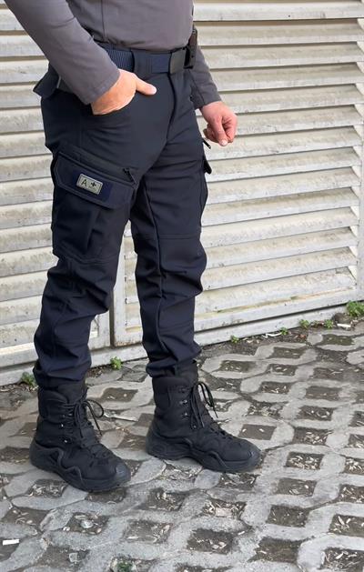 508 Kışlık Softshel İçi Polarlı Lacivert Pantolon