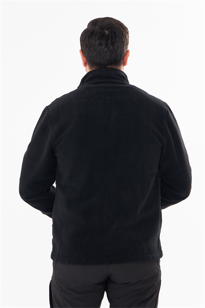 DÜZ POLAR HIRKA SİYAH