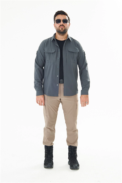 İSSİ 4lü Set 502 Çöl-Antrasit Kombin