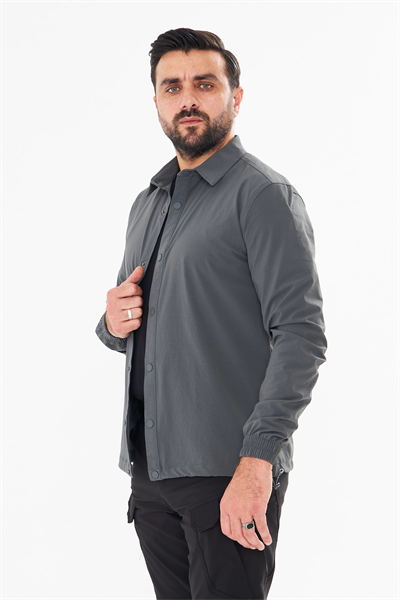 İssi Çıtçıtlı Gömlek K.gri