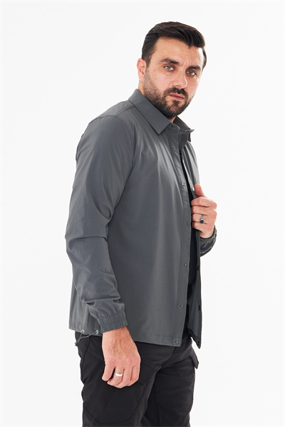 İssi Çıtçıtlı Gömlek K.gri