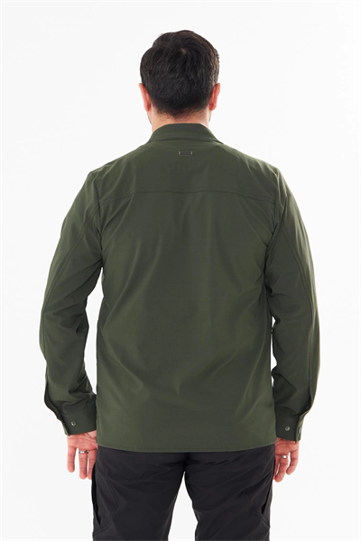 İssi İçi Astarlı Çıtlıçıtlı Gömlek Haki