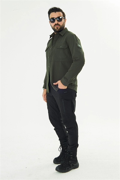 İSSİ Kışlık Pençli Gömlek Antrasit