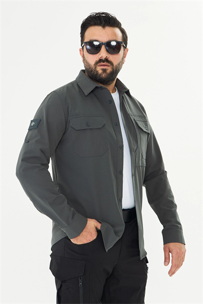 İSSİ Kışlık Pençli Gömlek Antrasit