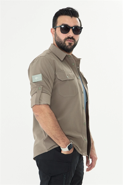 İSSİ Kışlık Pençli Gömlek Çöl