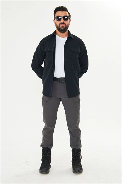 İSSİ Kışlık Pençli Gömlek Lacivert