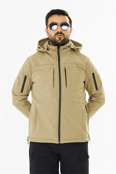 İSSİ Tactical Pro Softshell Kışlık Mont Çöl
