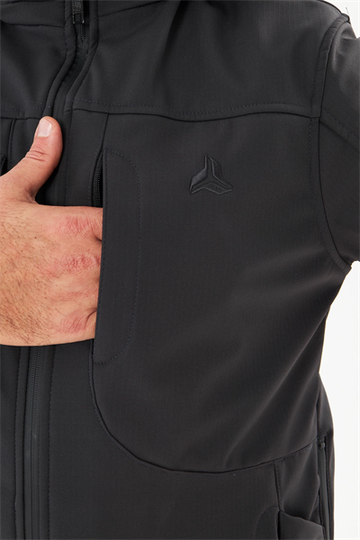 İSSİ Tactical Pro Softshell Kışlık Mont Antrasit
