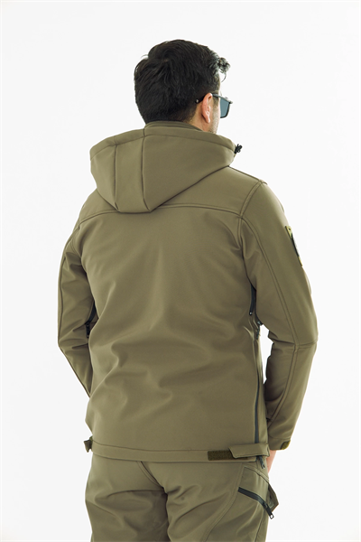 İSSİ Tactical Pro Softshell Kışlık Mont Toprak