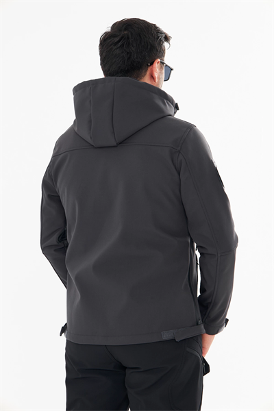 İSSİ Tactical Pro Softshell Kışlık Mont Antrasit