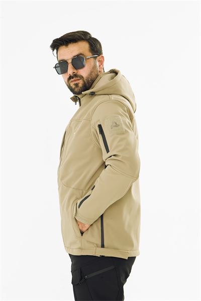 İSSİ Tactical Pro Softshell Kışlık Mont Çöl