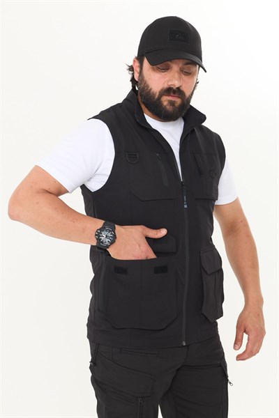 İSSİ Taktik Yelek Siyah